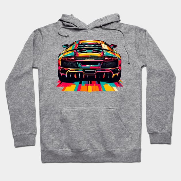 Lamborghini Murcielago Hoodie by Vehicles-Art